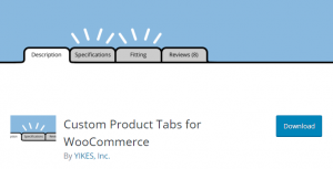 Custom Product Tabs for WooCommerce – Udiwonder