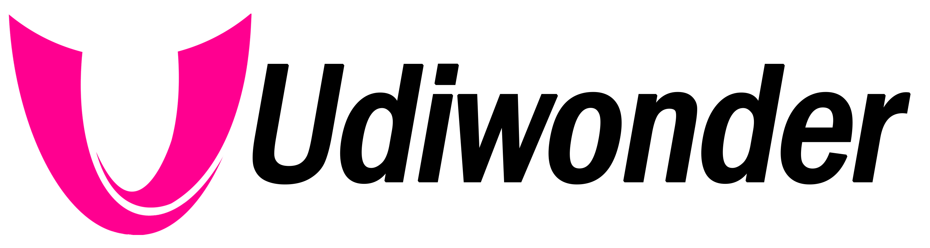 Udiwonder Logo White